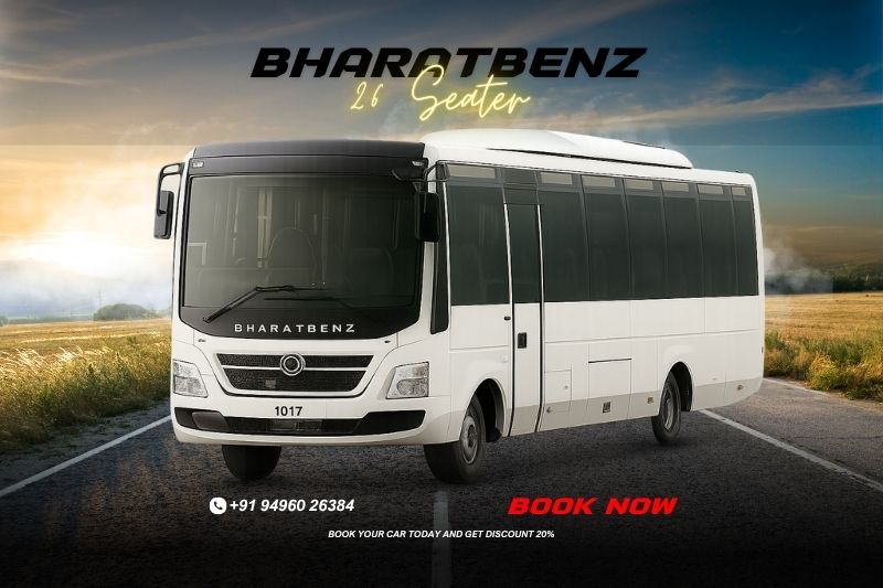 BharatBenz 26 Seater Kochi Taxi